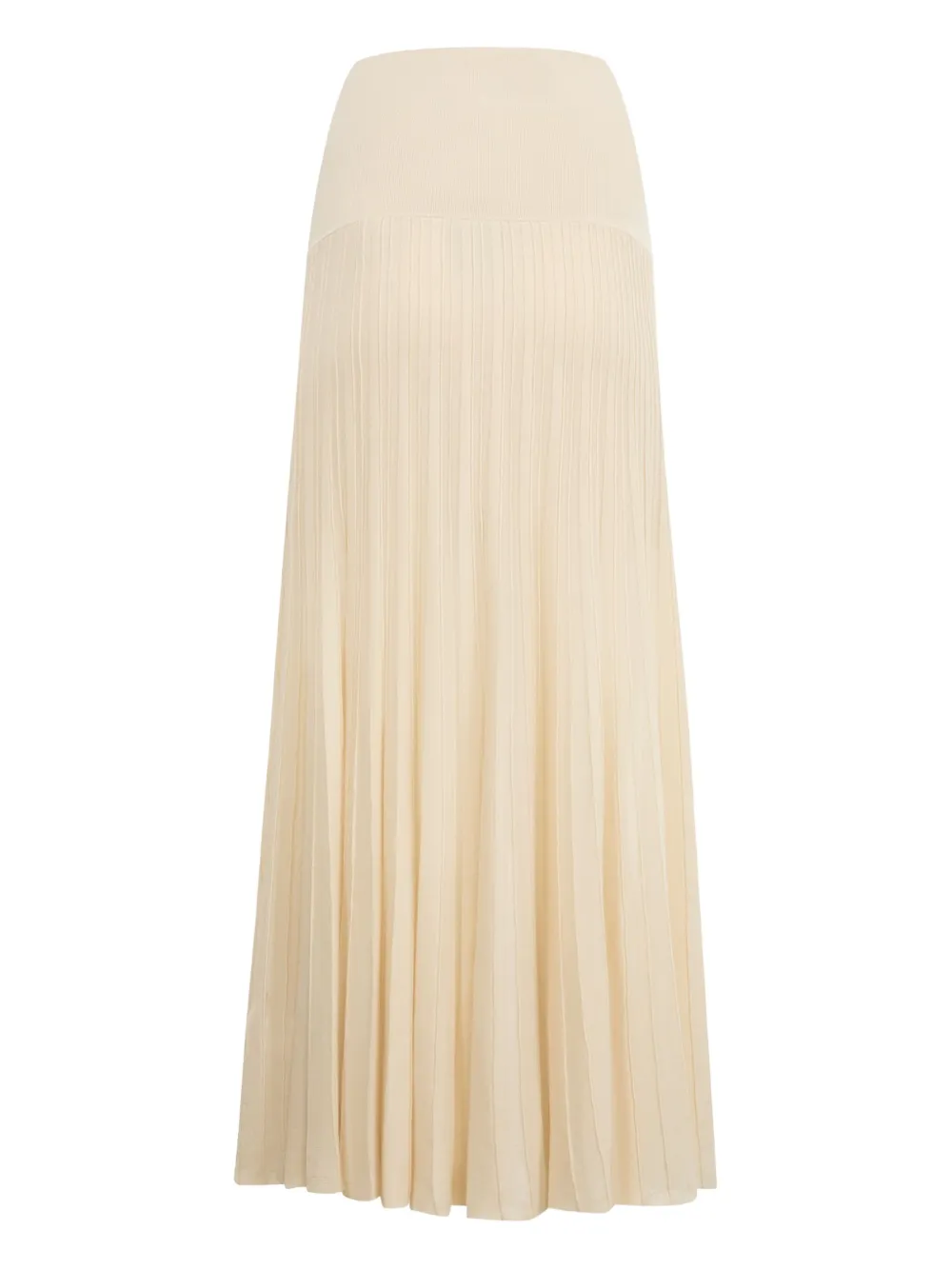 Isabel Marant Ezra Pleated Skirt In Neutral