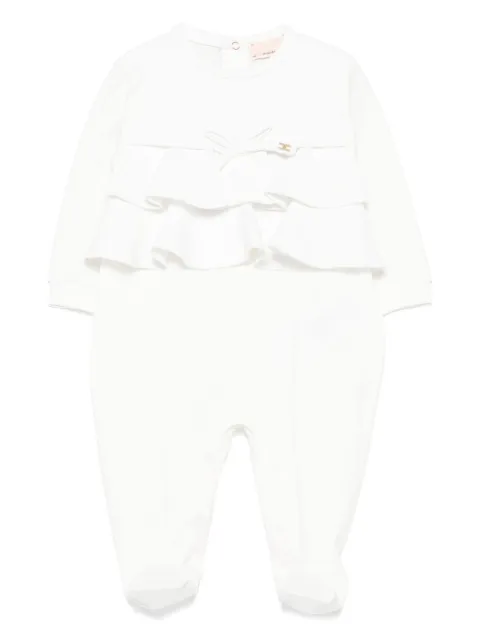 Elisabetta Franchi La Mia Bambina ruffled-layered babygrow