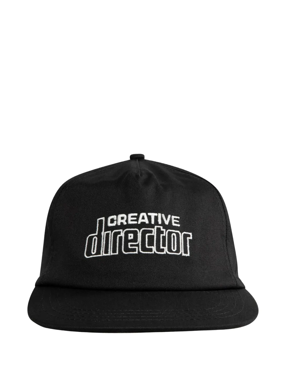Market Creative Director Five-panel Cap In Black