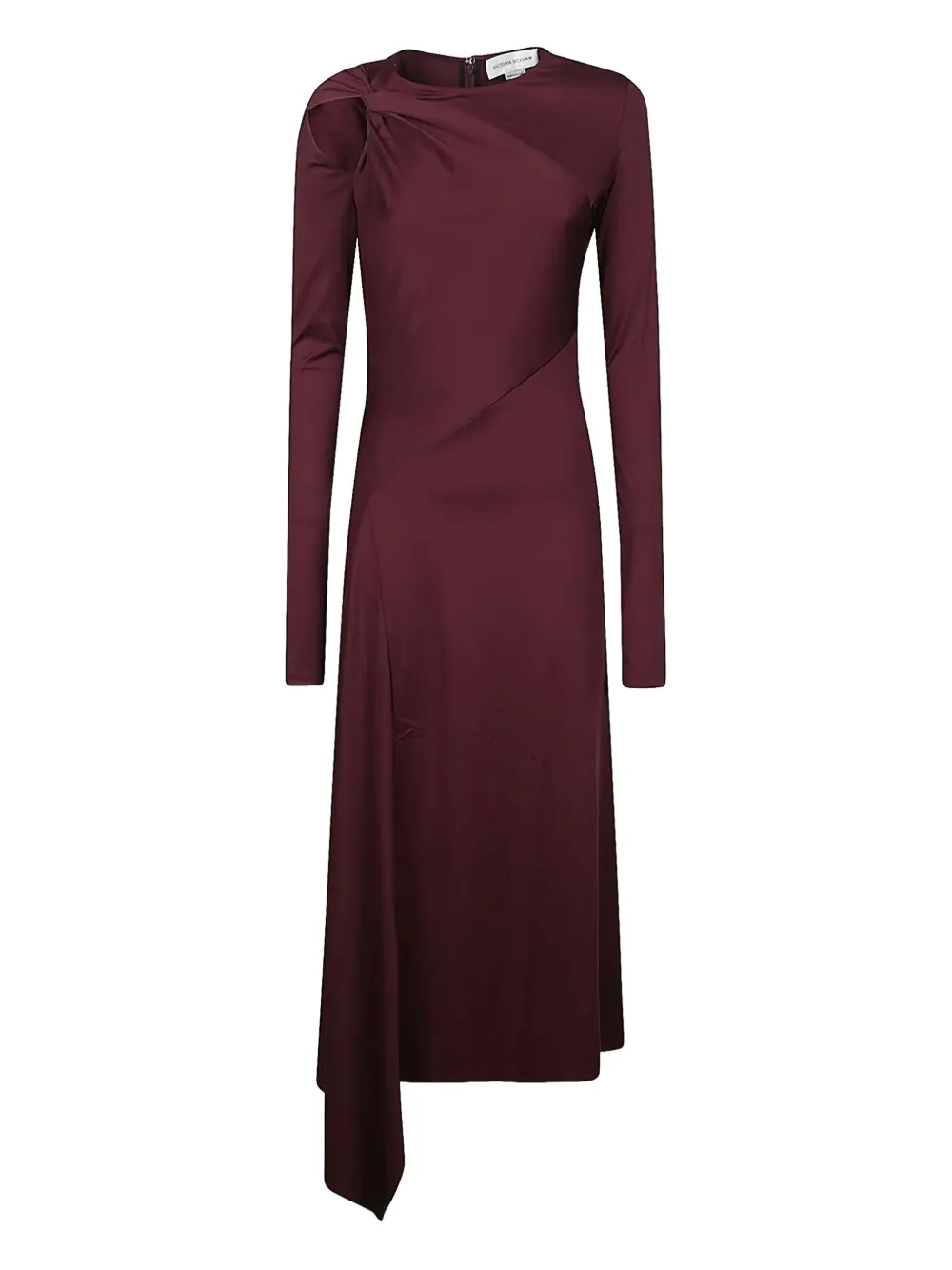 Victoria Beckham cut-out asymmetric dress - レッド Victoria Beckham cut-out asymmetric dress - レッド