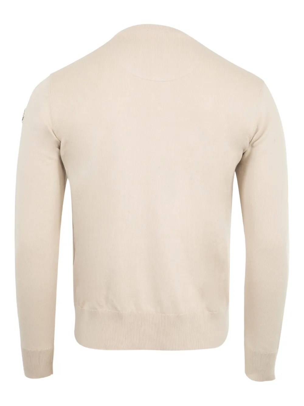 Moncler Sweater met logopatch - Beige