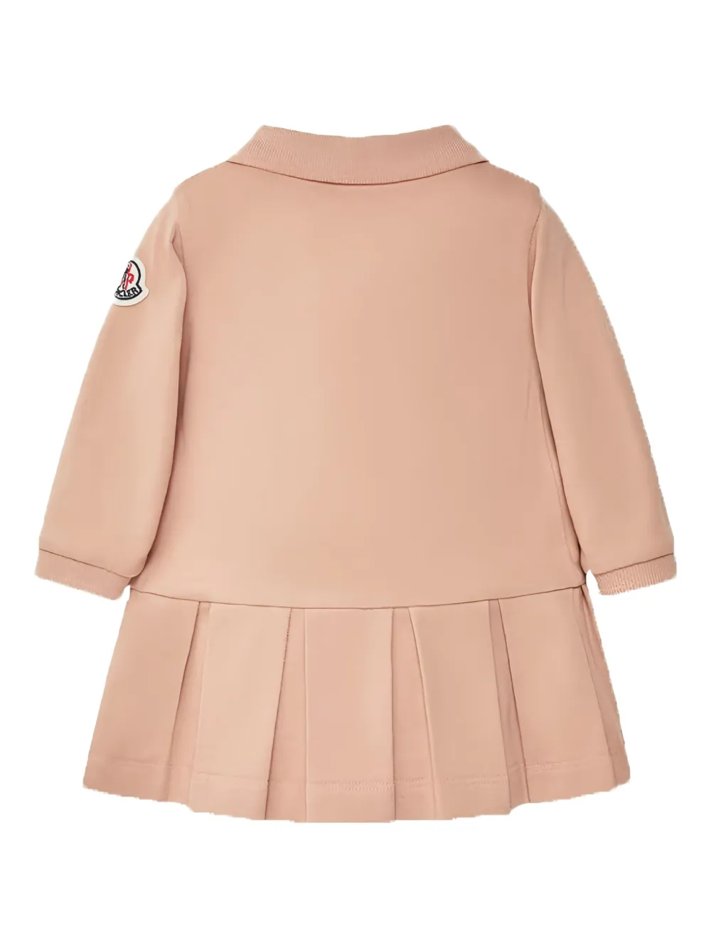 Moncler Enfant piqué-weave dress - Roze