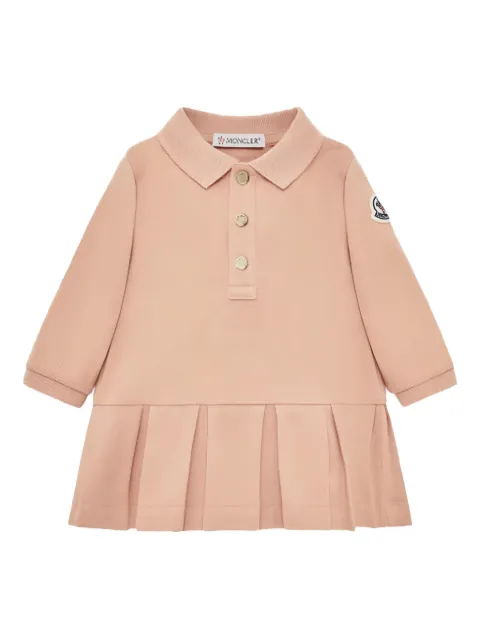 Moncler Enfant piqué-weave dress