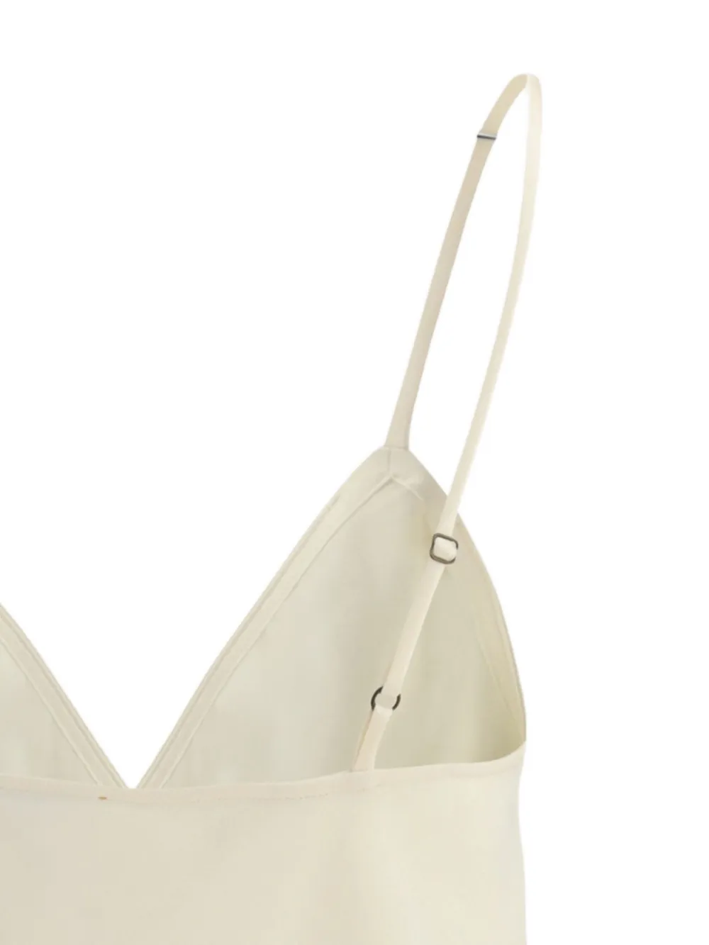 Forte satin-panelled top Wit