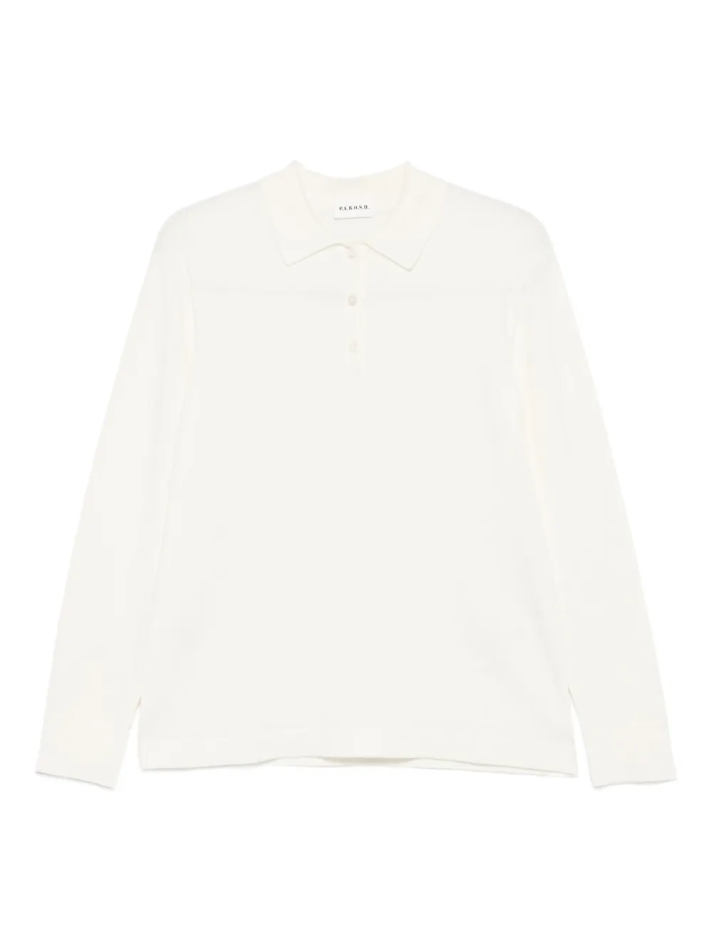 P.A.R.O.S.H. long-sleeve polo top Wit