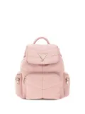 guess kids quilted flap backpack - Pink