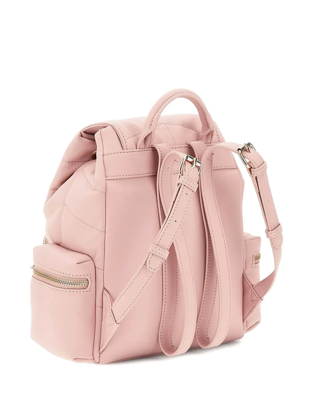 Guess kids quilted flap backpack - Roze