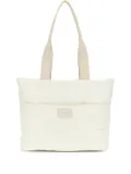 guess kids quilted top-handle bag - White