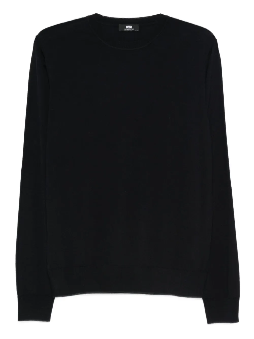 ALPHA STUDIO crew-neck sweater | Blue | Image 1