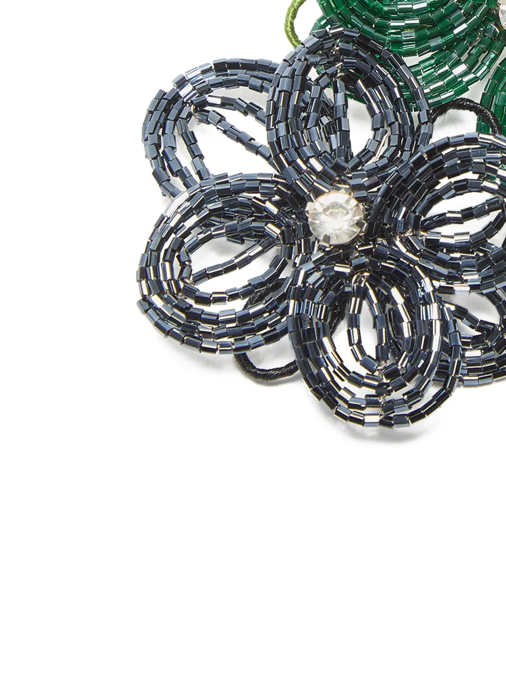 MALIPARMI beaded-flower brooch | Image 2
