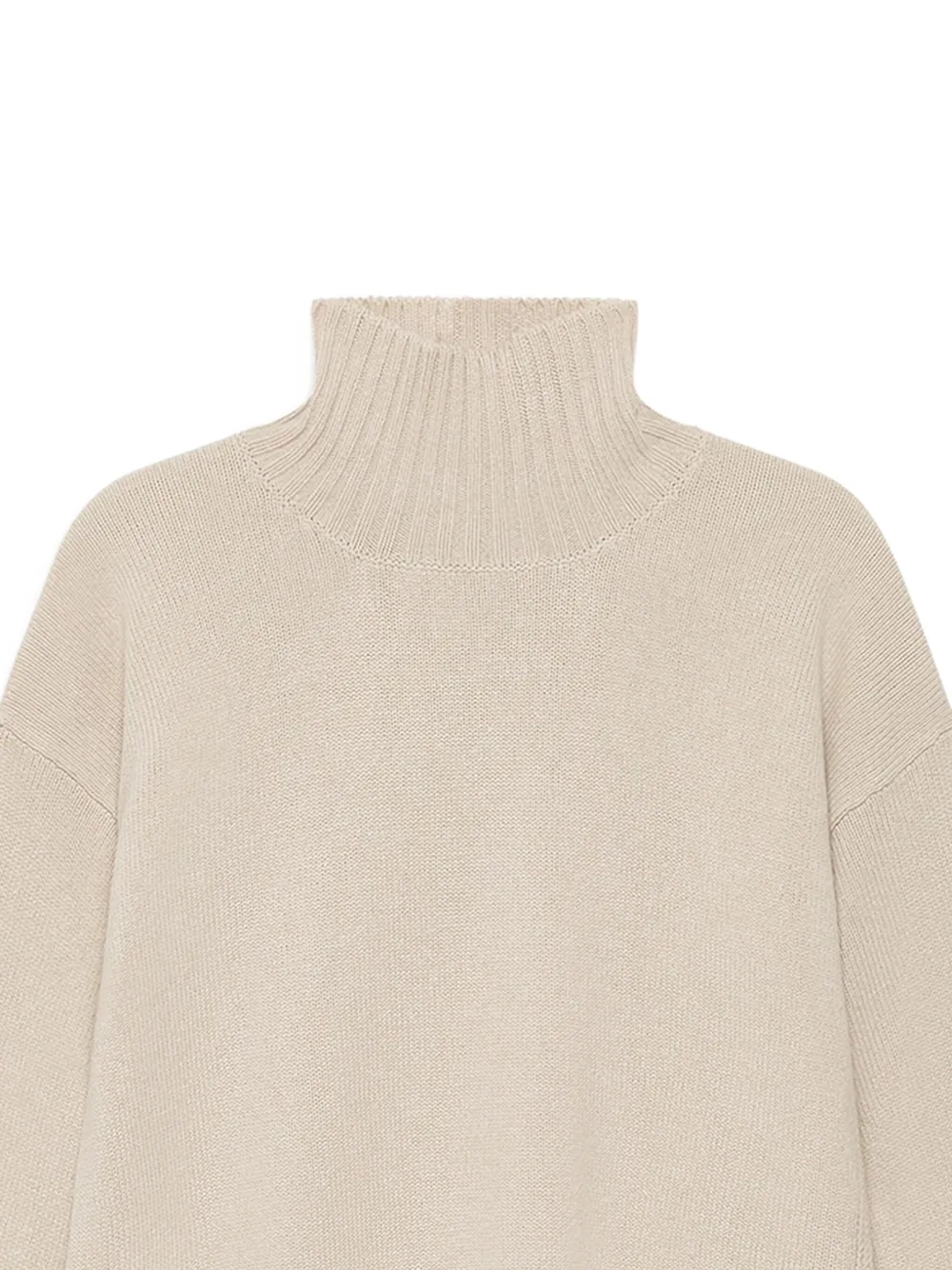 MALIPARMI roll-neck side-slit sweater | Knitted Sweaters | Image 2