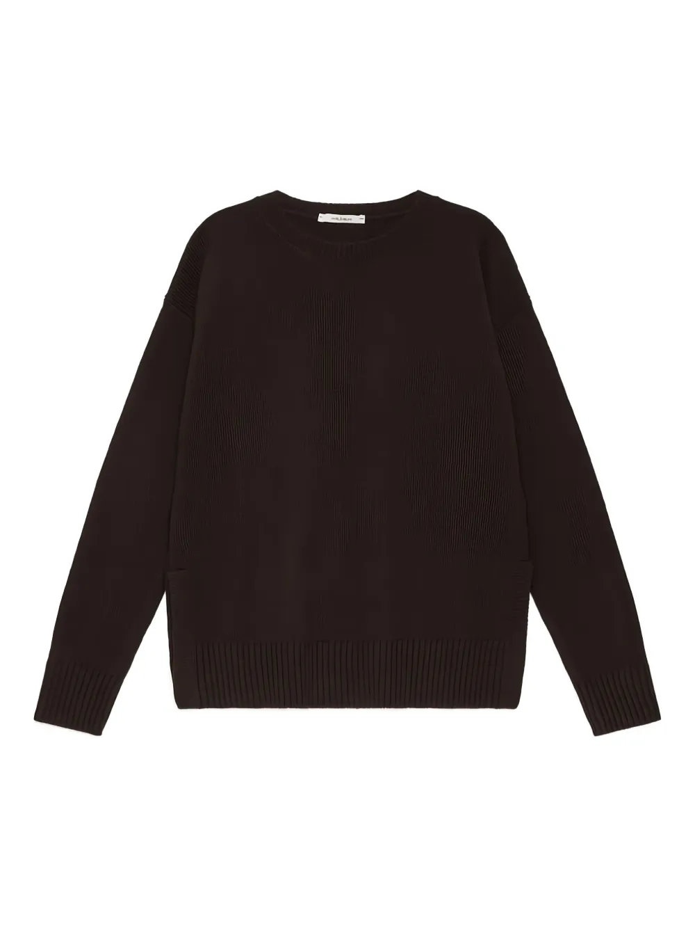 MALIPARMI ribbed sweater - Marrone