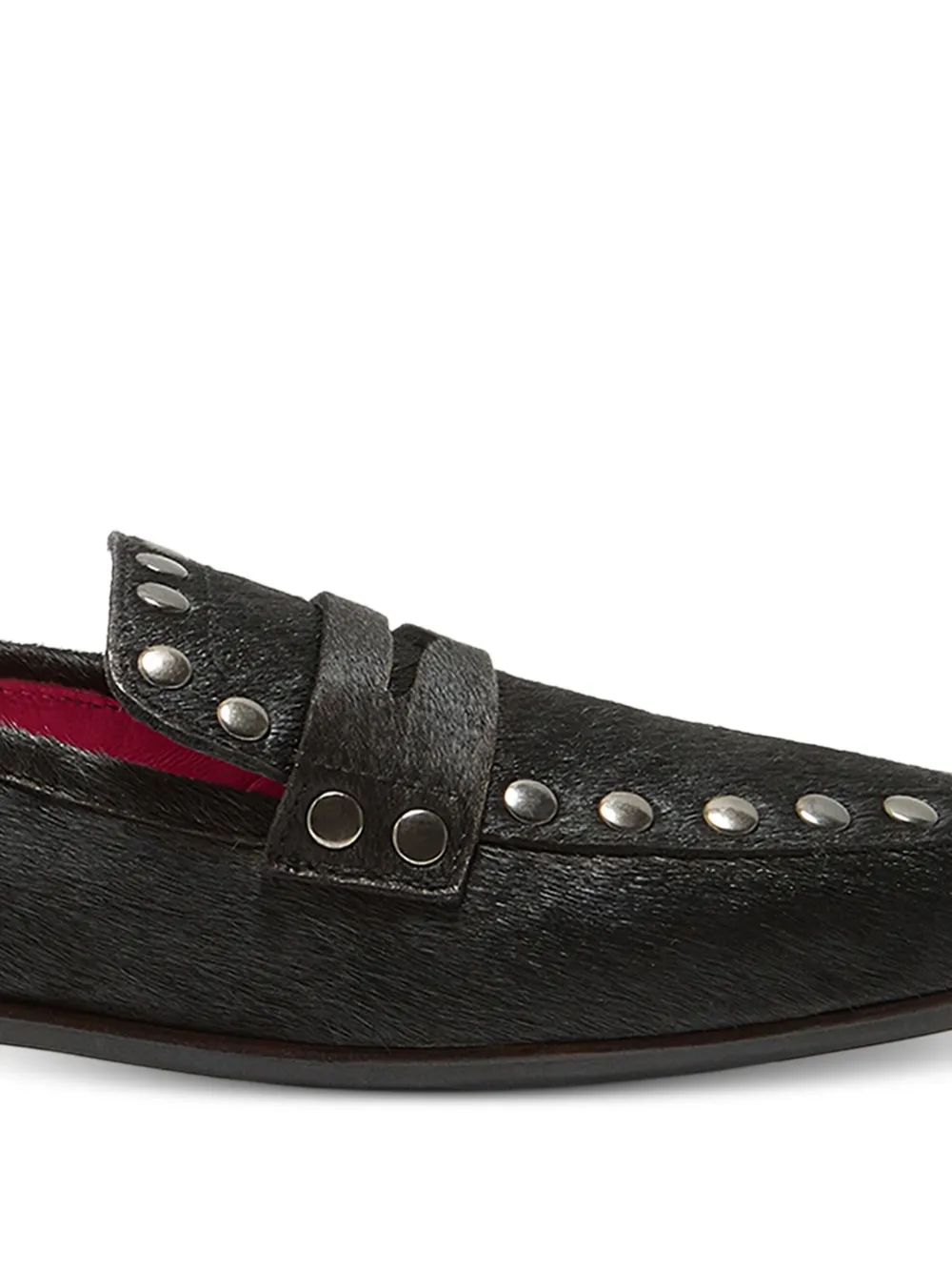 MALIPARMI studded horsehair loafers | Image 2
