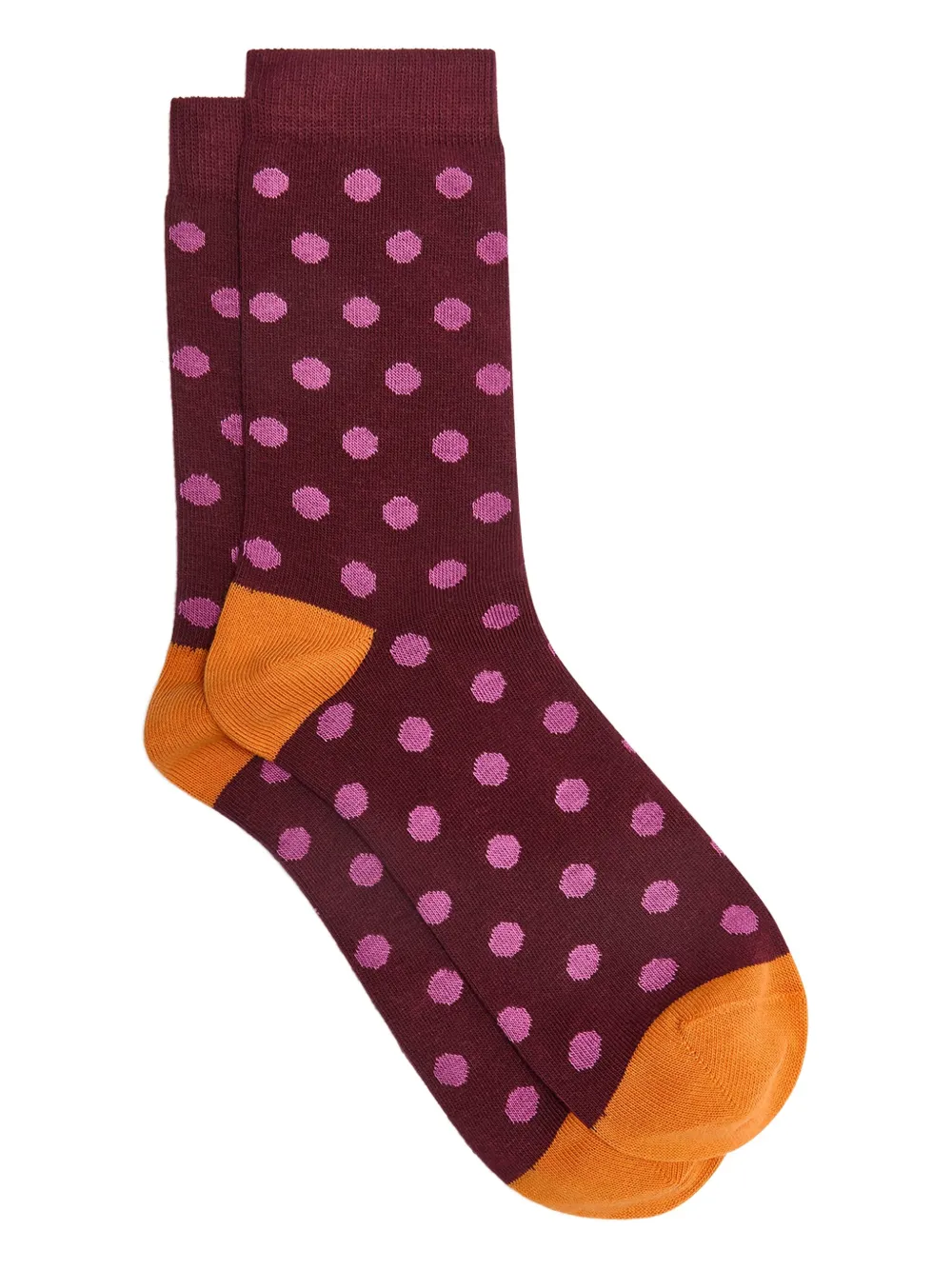 MALIPARMI polka-dot socks - レッド MALIPARMI polka-dot socks - レッド