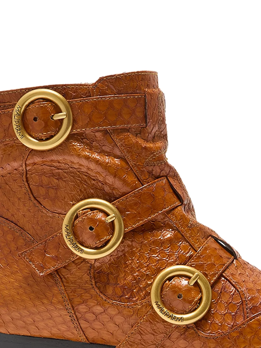 MALIPARMI buckle-detail snakeskin boots | Ankle Boots | Image 2