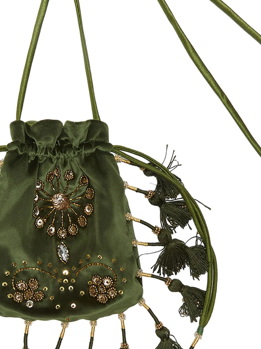 MALIPARMI embellished-tassel crossbody bag | Image 2