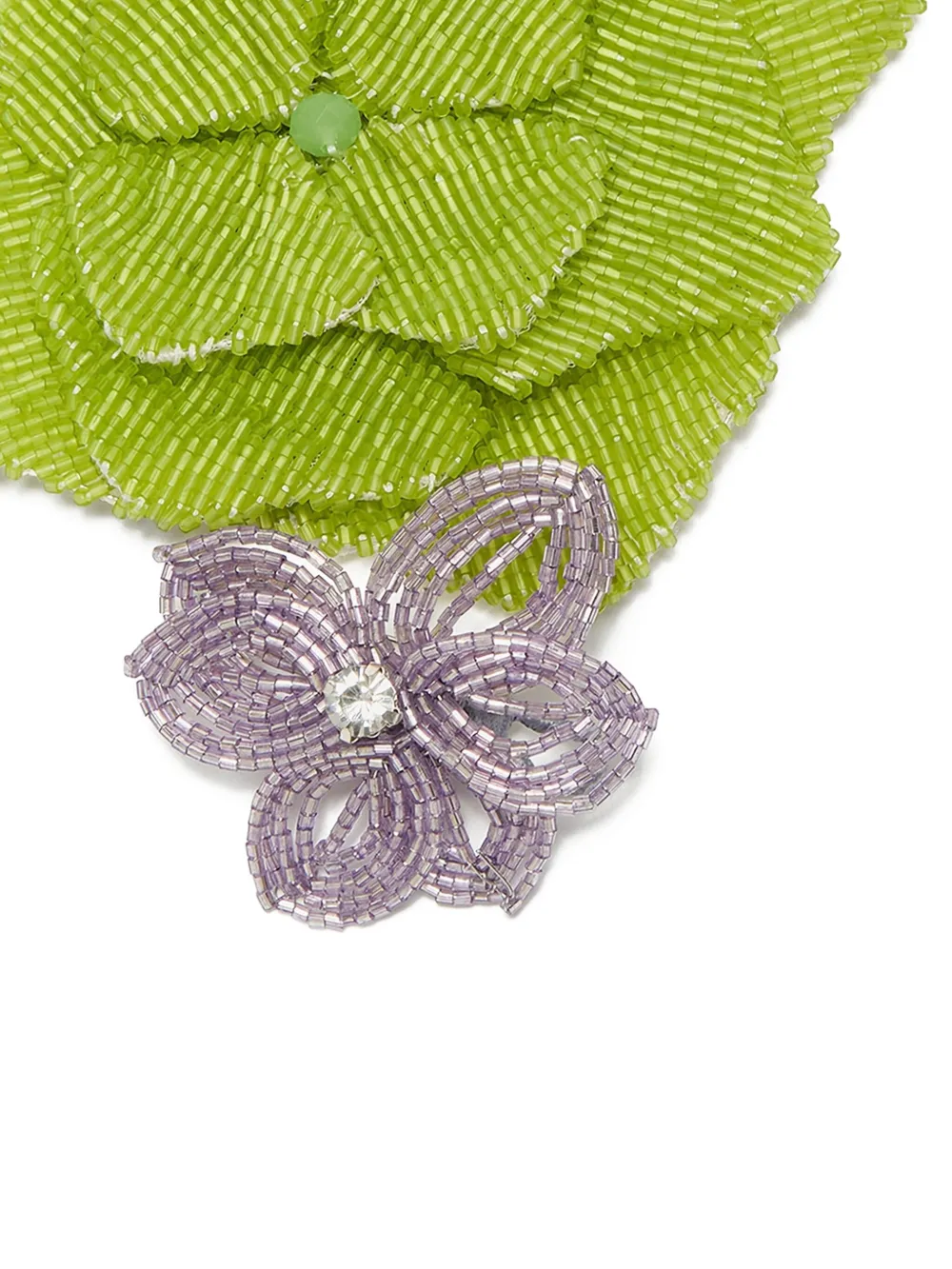 MALIPARMI beaded-flower brooch | Image 2