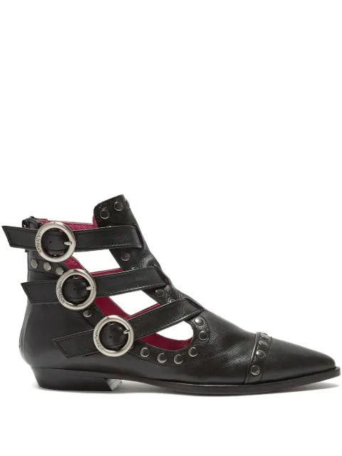 MALIPARMI buckle-detail studded boots