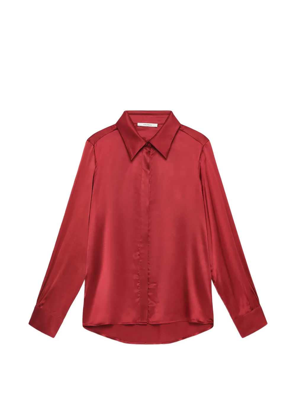MALIPARMI long-sleeve buttoned shirt - Rosso