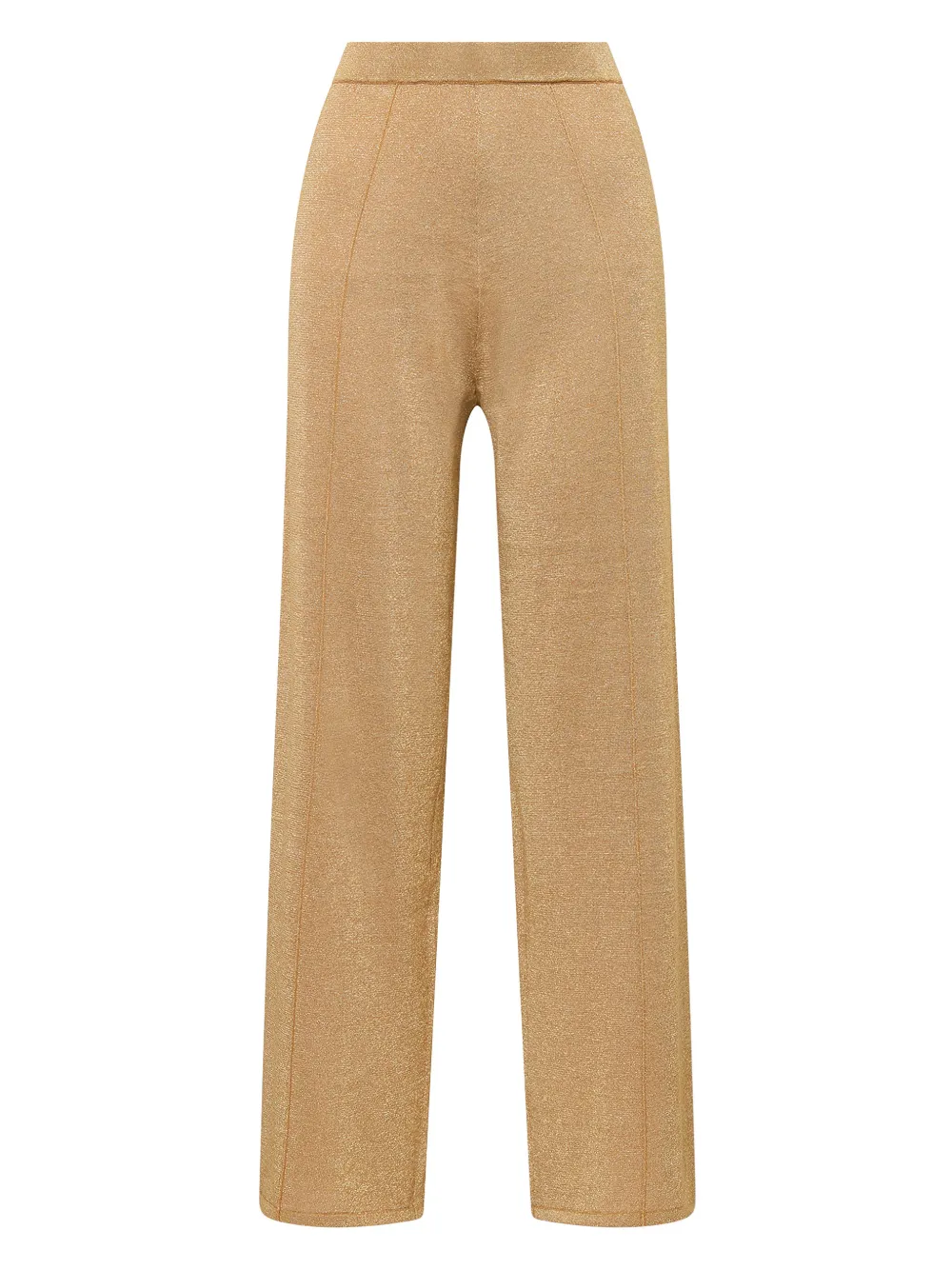 MALIPARMI seam detail trousers - Goud