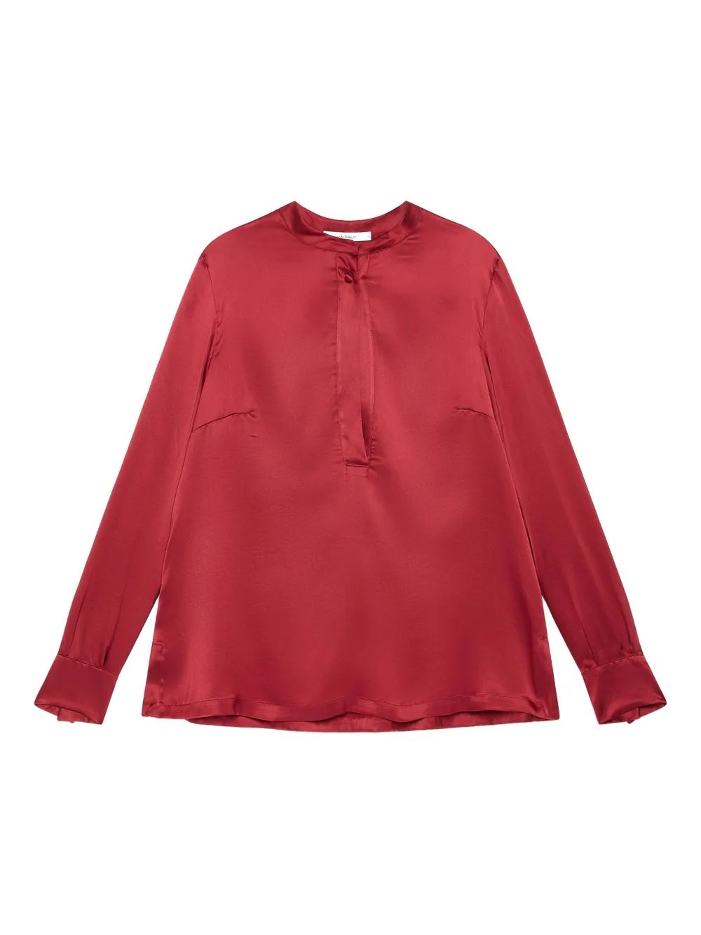 MALIPARMI button-front long-sleeve top | Red | Image 1