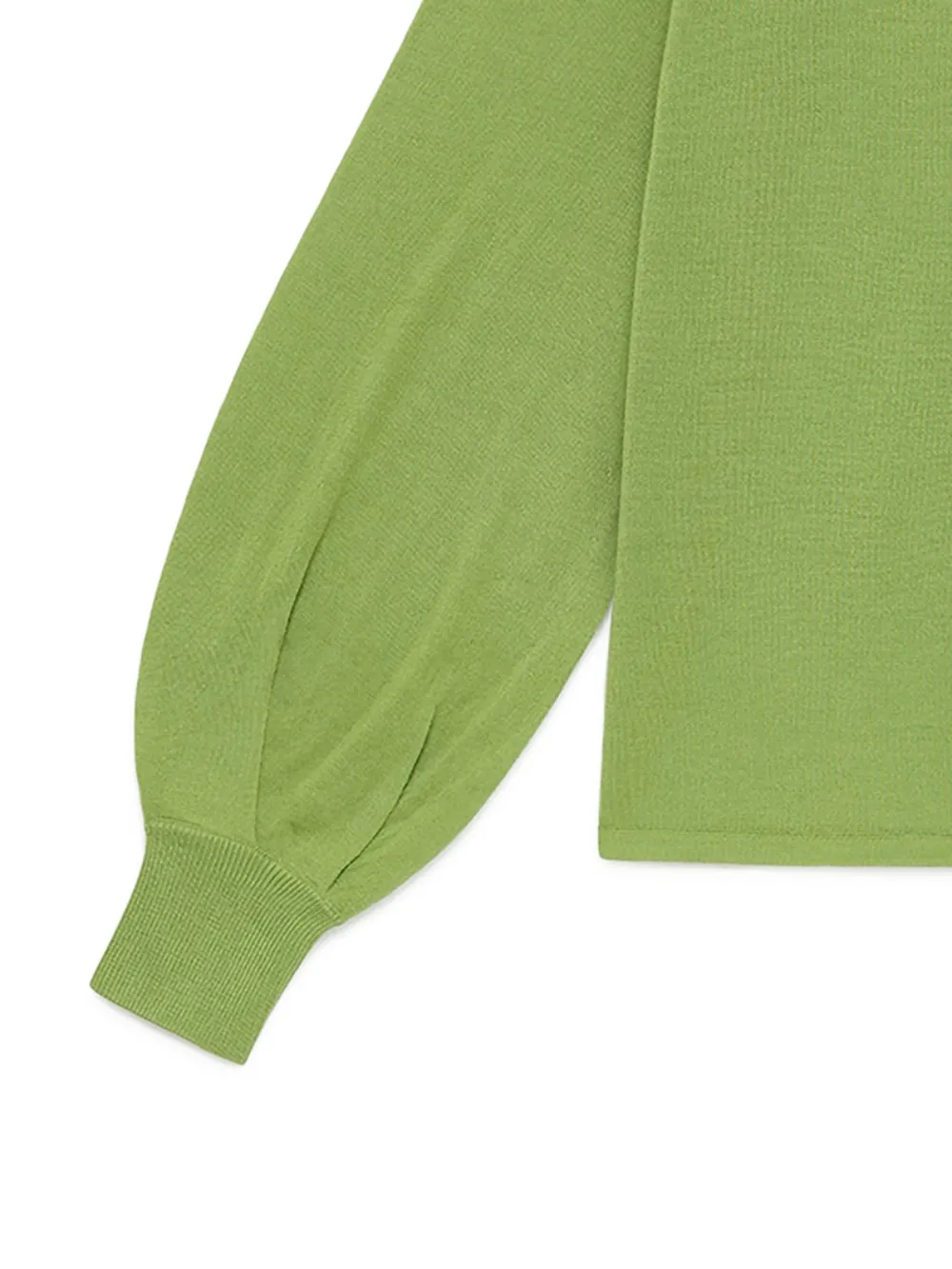 Balloon-Sleeve Sweater