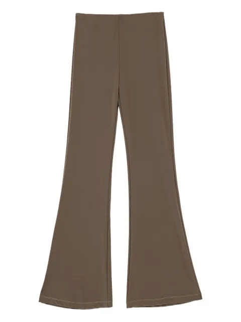 MALIPARMI contrast-stitching trousers