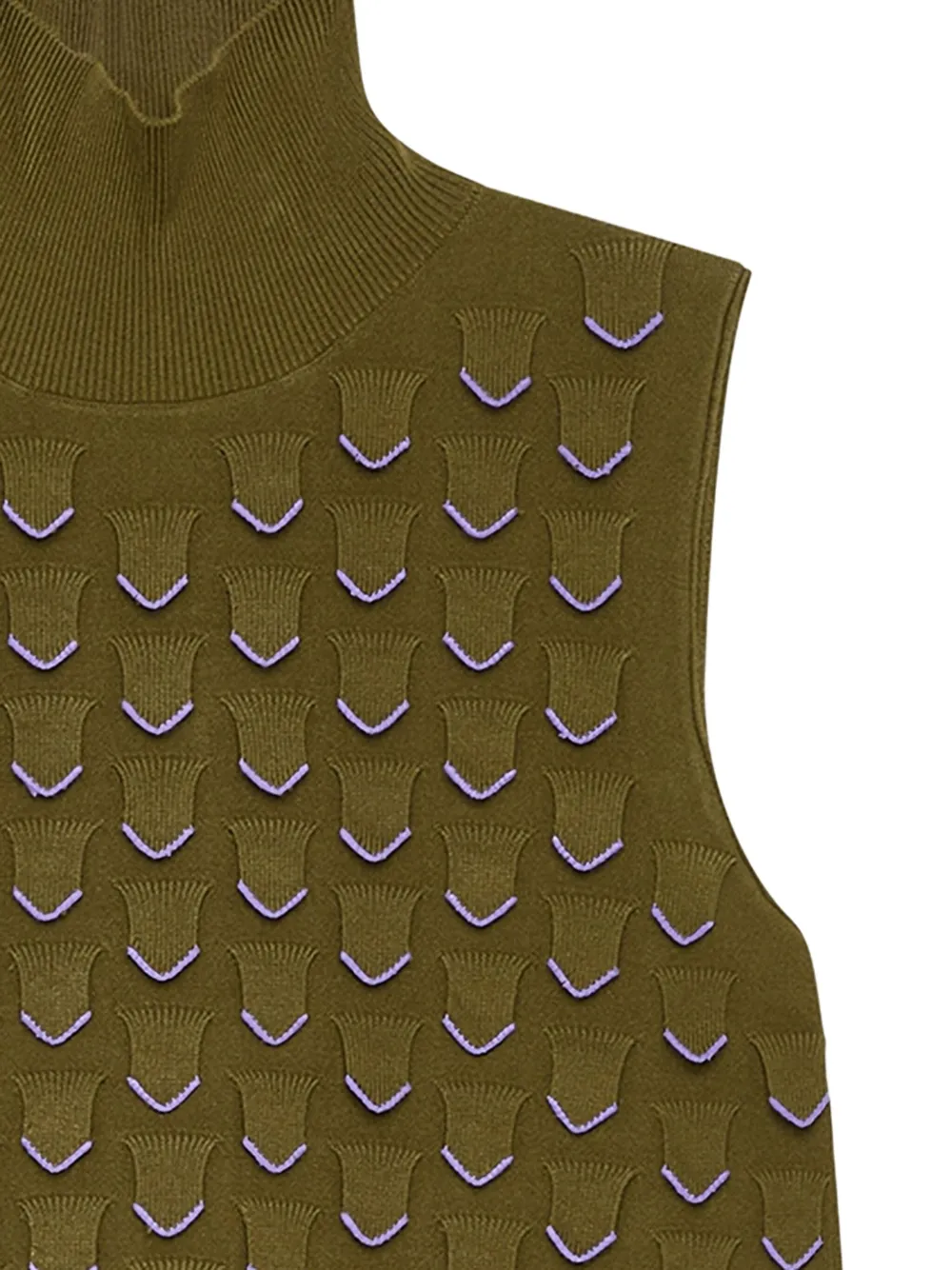 MALIPARMI turtleneck embellished top | Vests & Tank Tops | Image 2