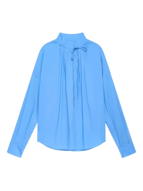MALIPARMI pleated-detail blouse