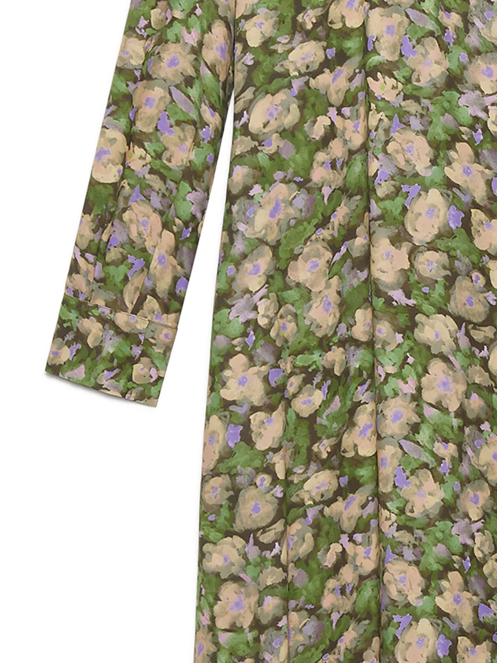 MALIPARMI floral-print mock-neck midi dress | Day Dresses | Image 2