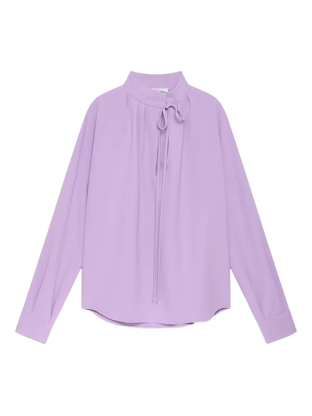 Maliparmi Tie-neck Pleated Blouse In Pink