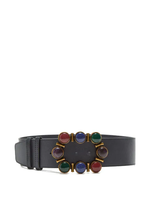 MALIPARMI embellished leather belt