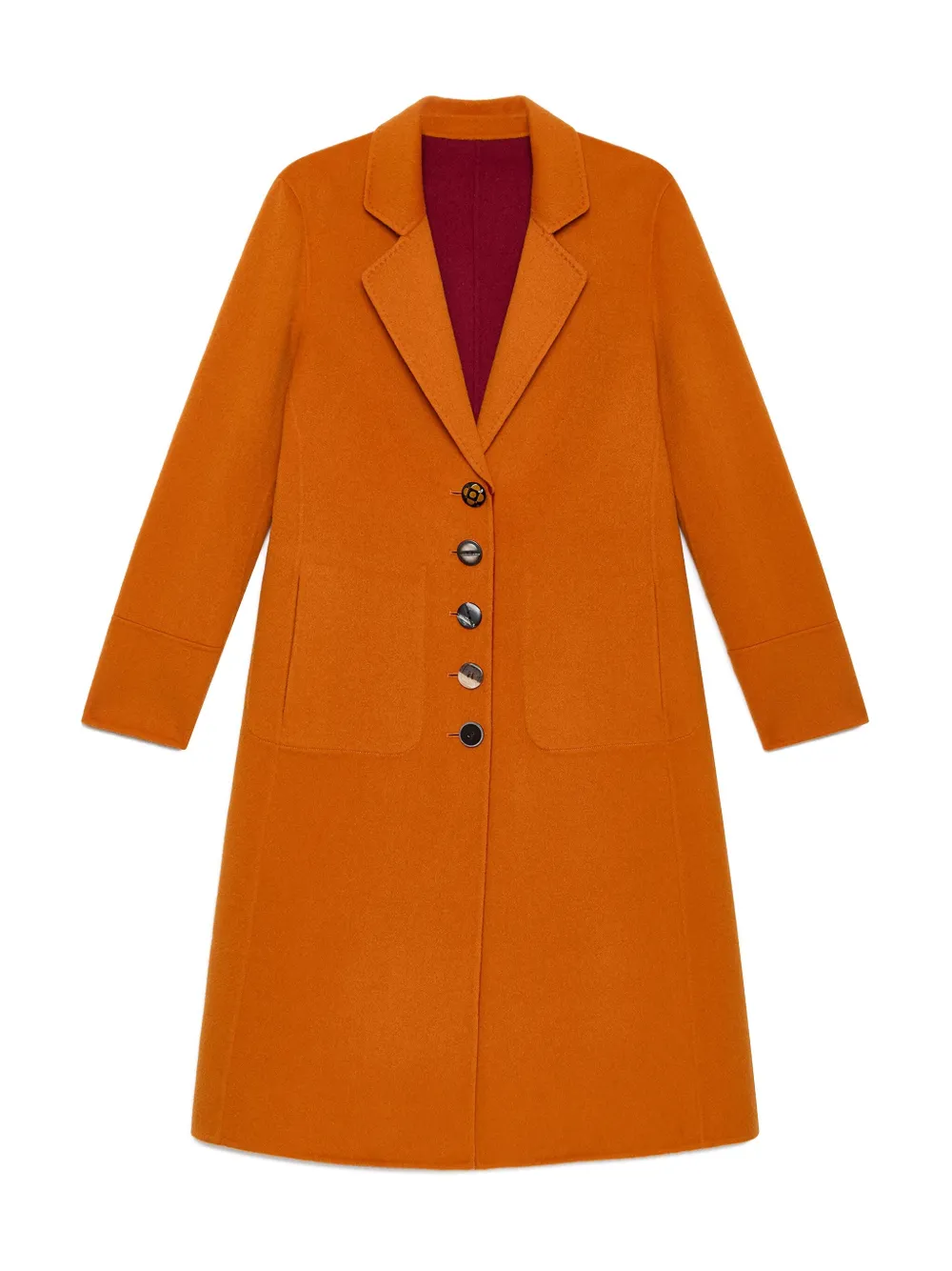 MALIPARMI button-detailed coat | Single Breasted Coats | Image 2