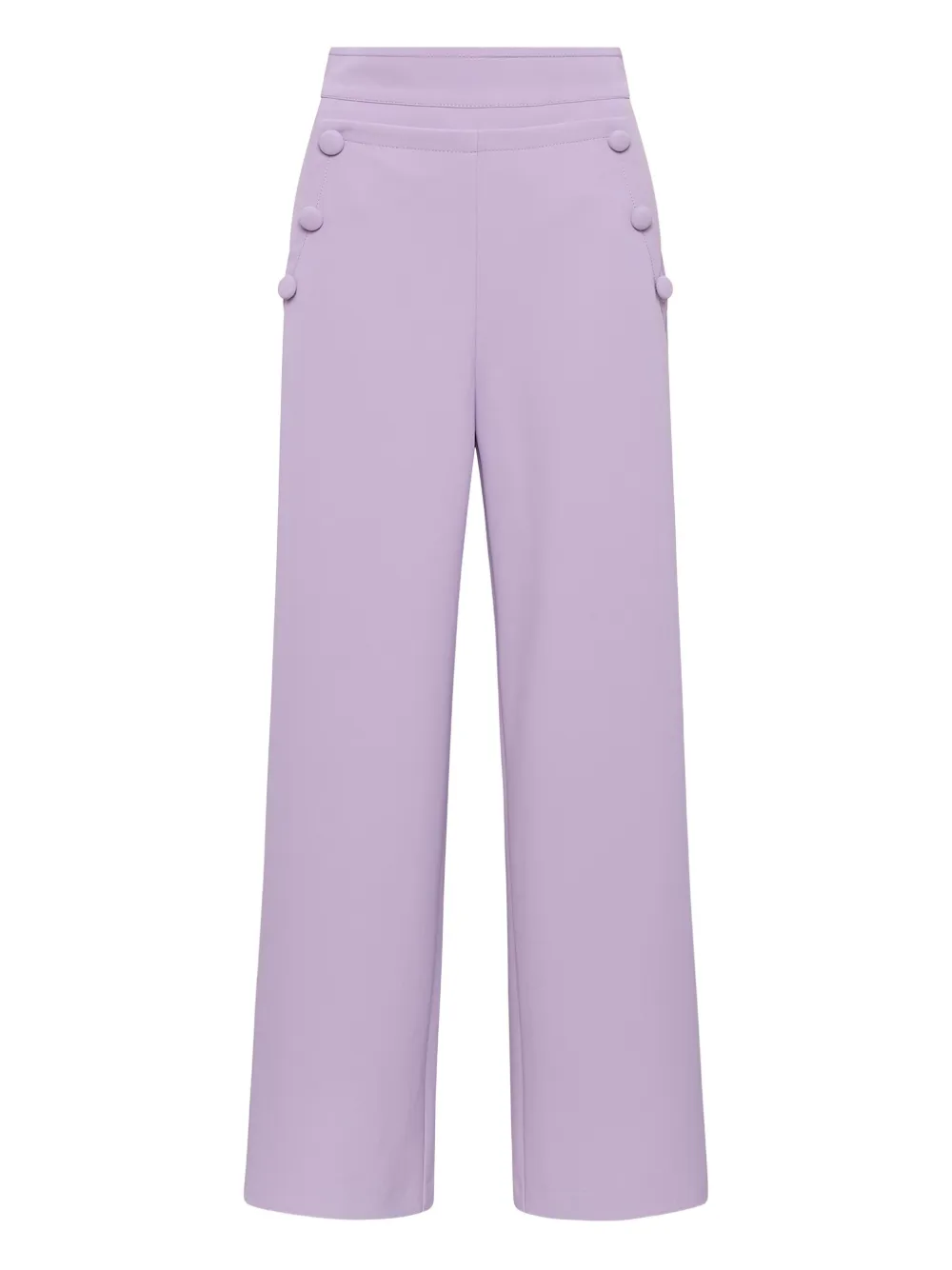 MALIPARMI button-details trousers | Purple | Image 1