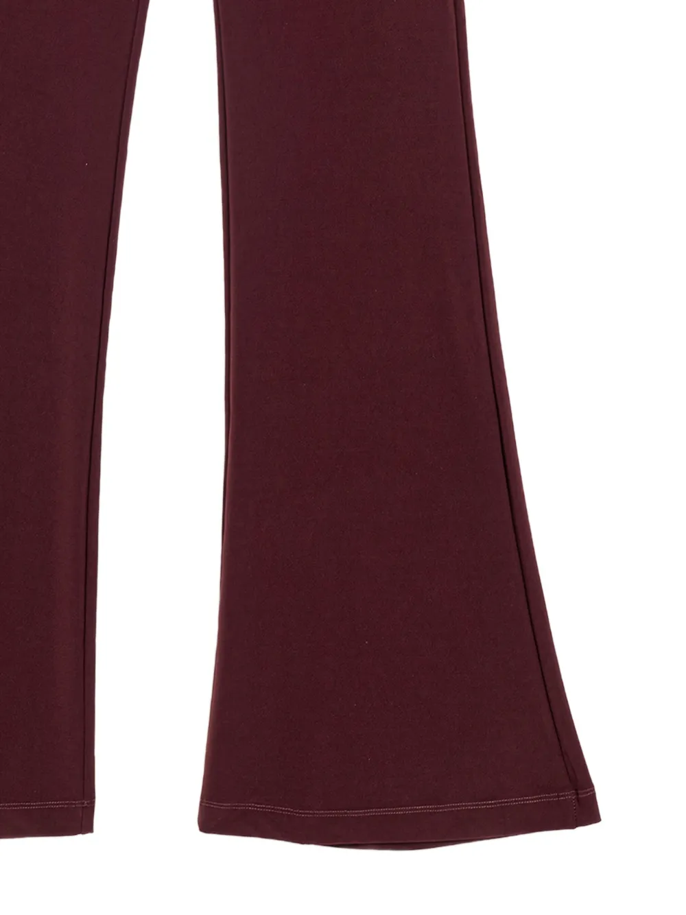 MALIPARMI Flared broek Rood