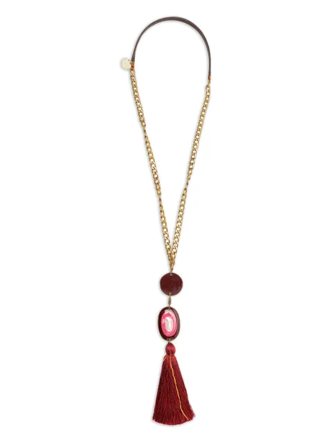 MALIPARMI chain tassel necklace