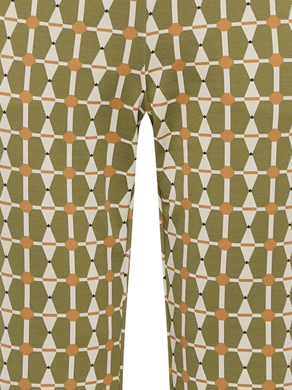 MALIPARMI Broek met print - Groen