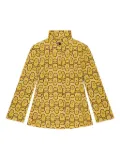 MALIPARMI geometric-print shirt - Yellow
