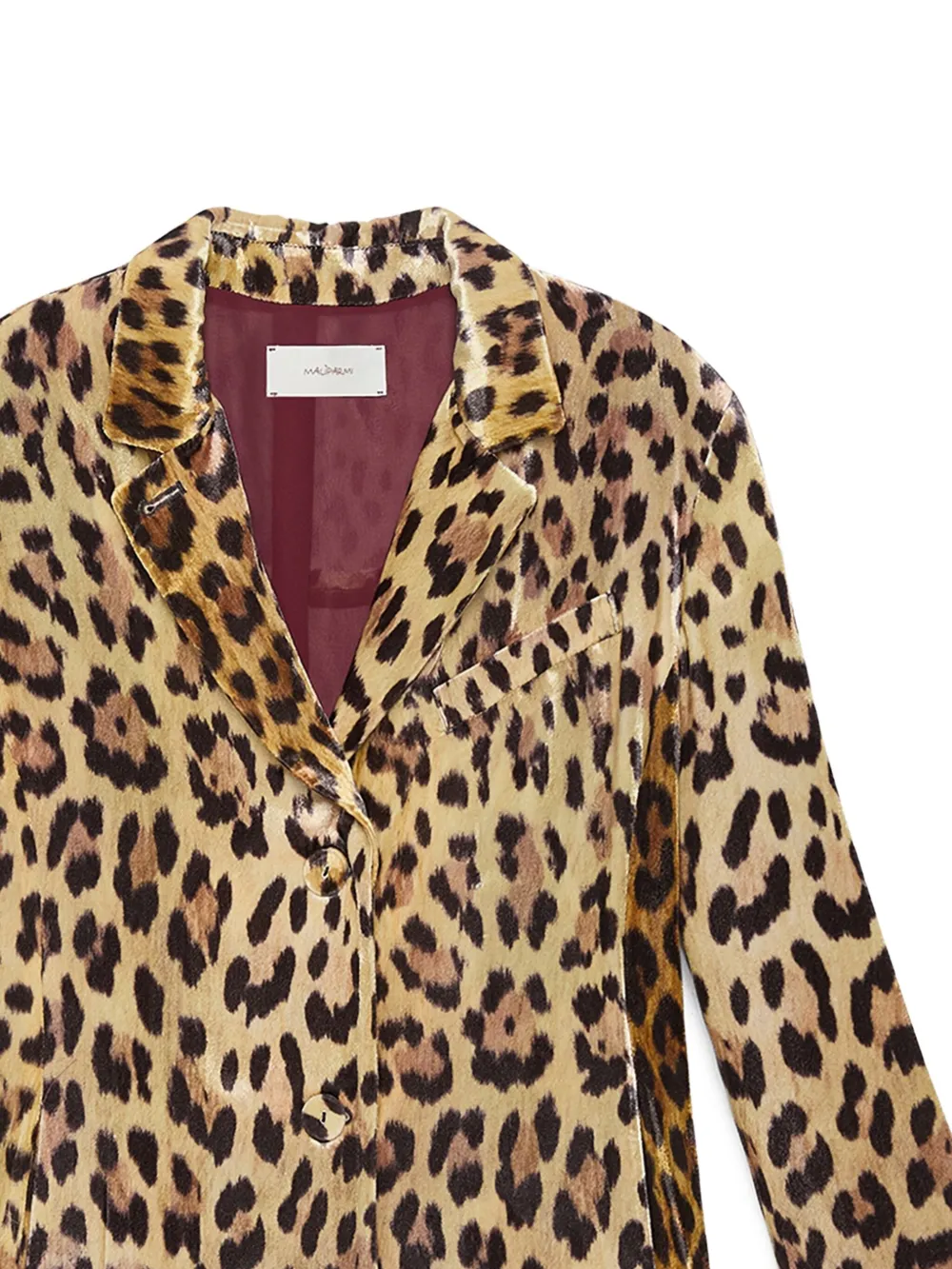 MALIPARMI leopard-print button-front jacket | Fitted Jackets | Image 2