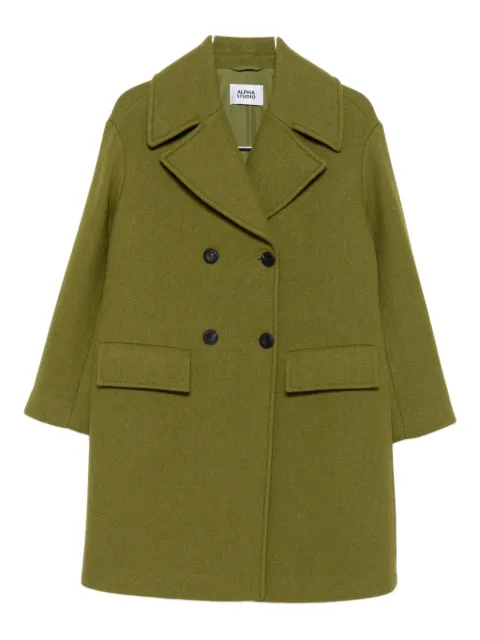 ALPHA STUDIO manteau à boutonnière croisée