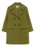 ALPHA STUDIO double-breasted coat - Green