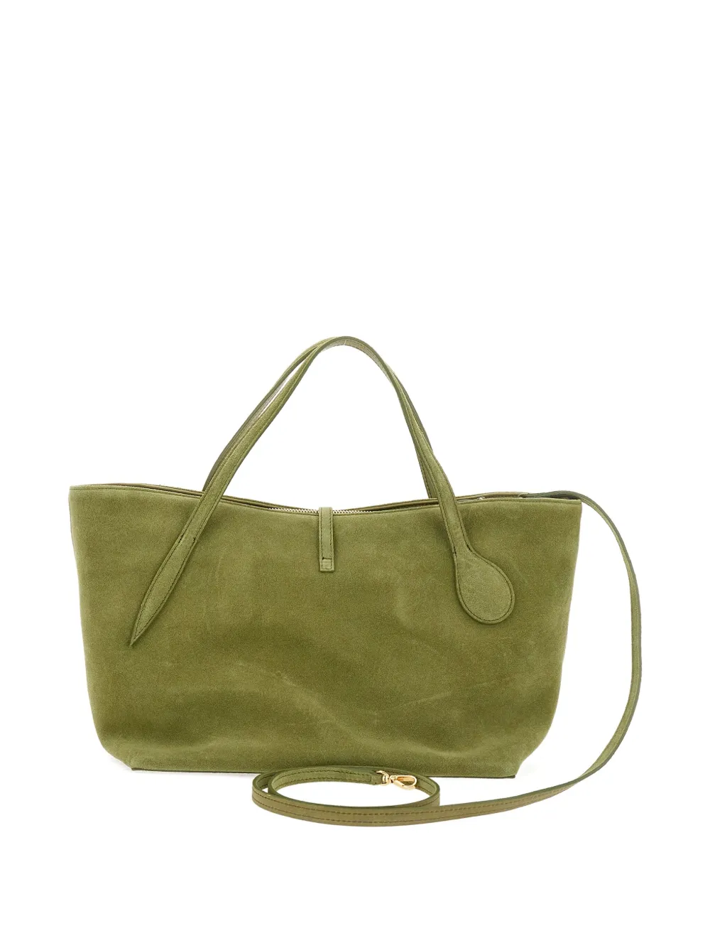 Little Liffner suede tote bag - Groen