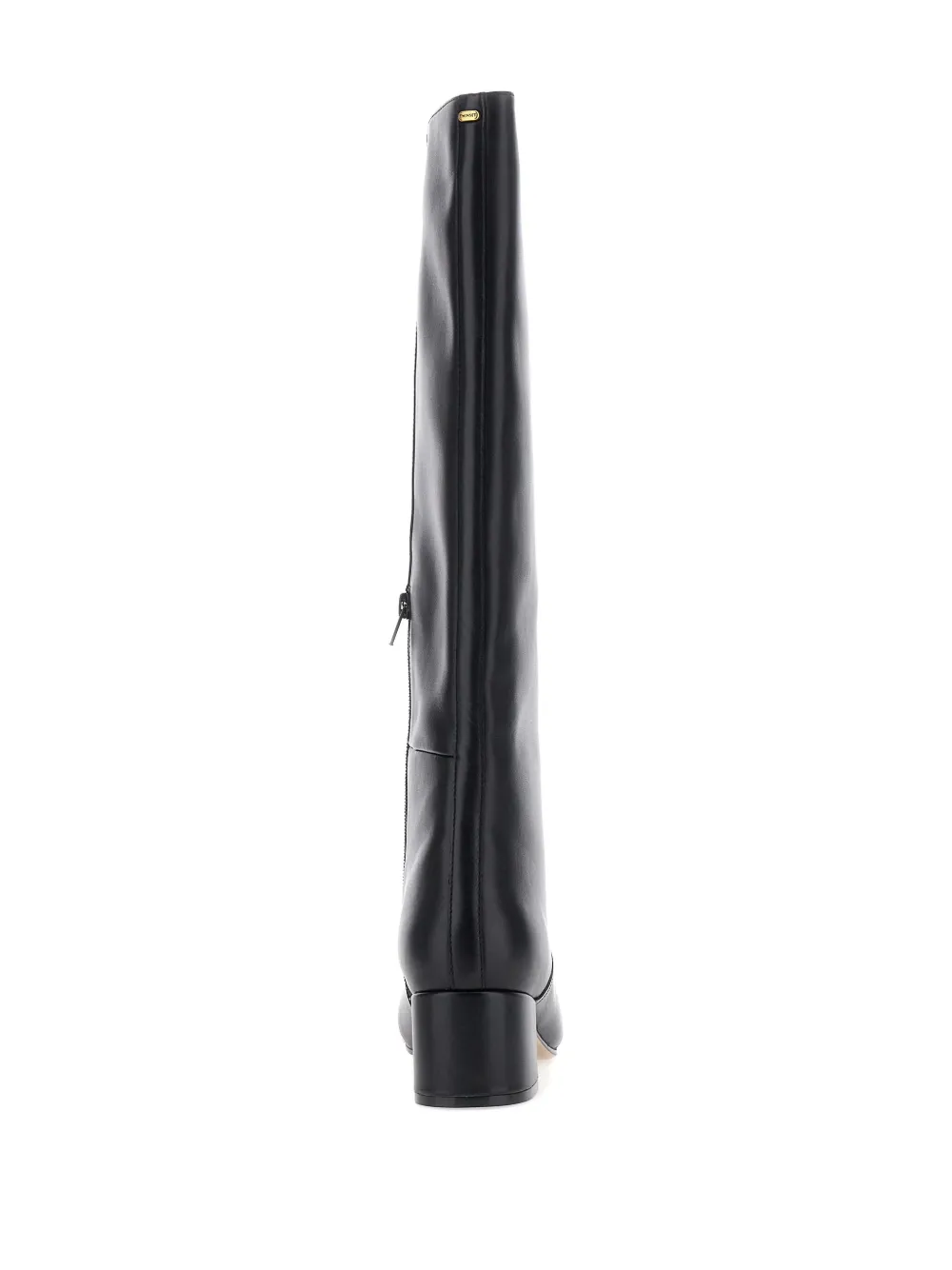 Twinset Knee-high Block-heel Boots In Black