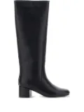 TWINSET knee-high block-heel boots - Black