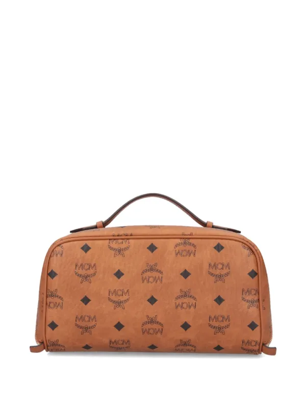 MCM モノグラム ハンドバッグ | ブラウン | FARFETCH JP