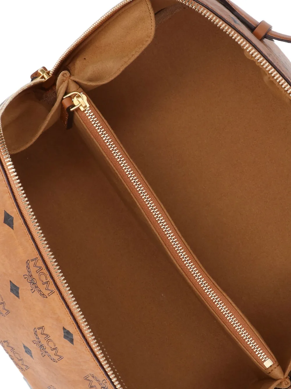 MCM Shopper met monogram Bruin