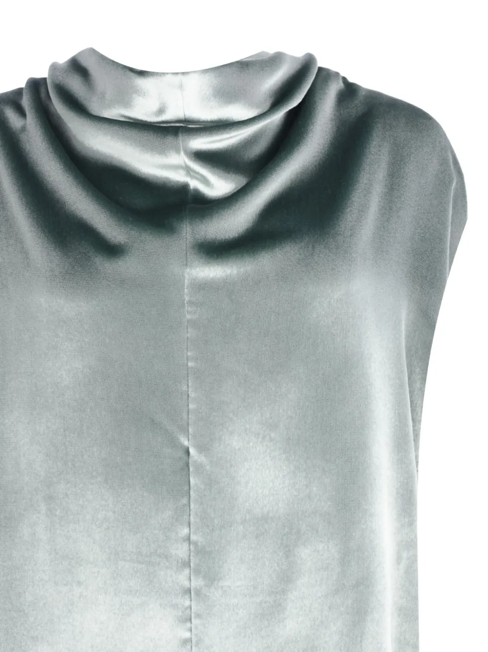 Alberta Ferretti Mouwloze blouse Groen