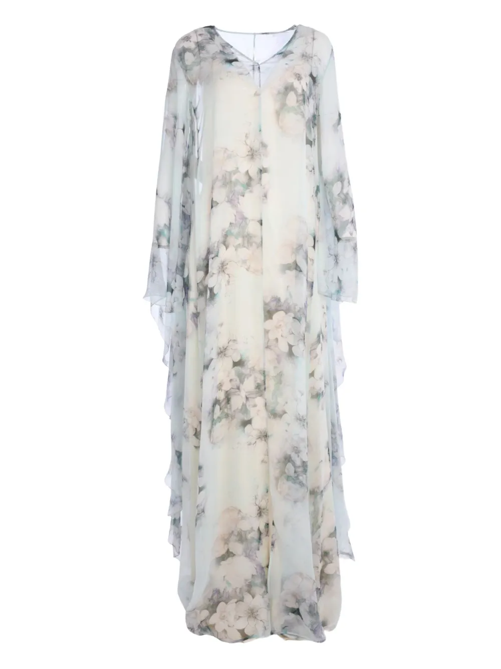Alberta Ferretti floral-print maxi dress | Neutrals | Image 1