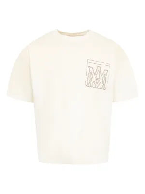 Maison Margiela Memory Of Logo T-shirt | Neutrals | FARFETCH CA
