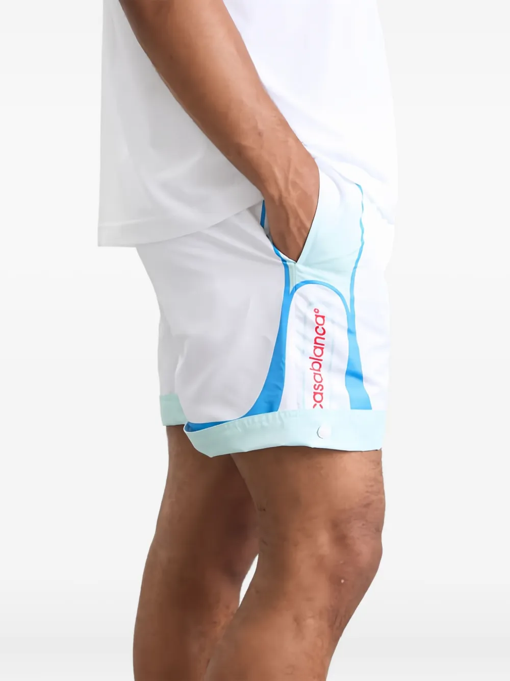 Casablanca logo-print swim shorts | Swim & Board Shorts | Image 2